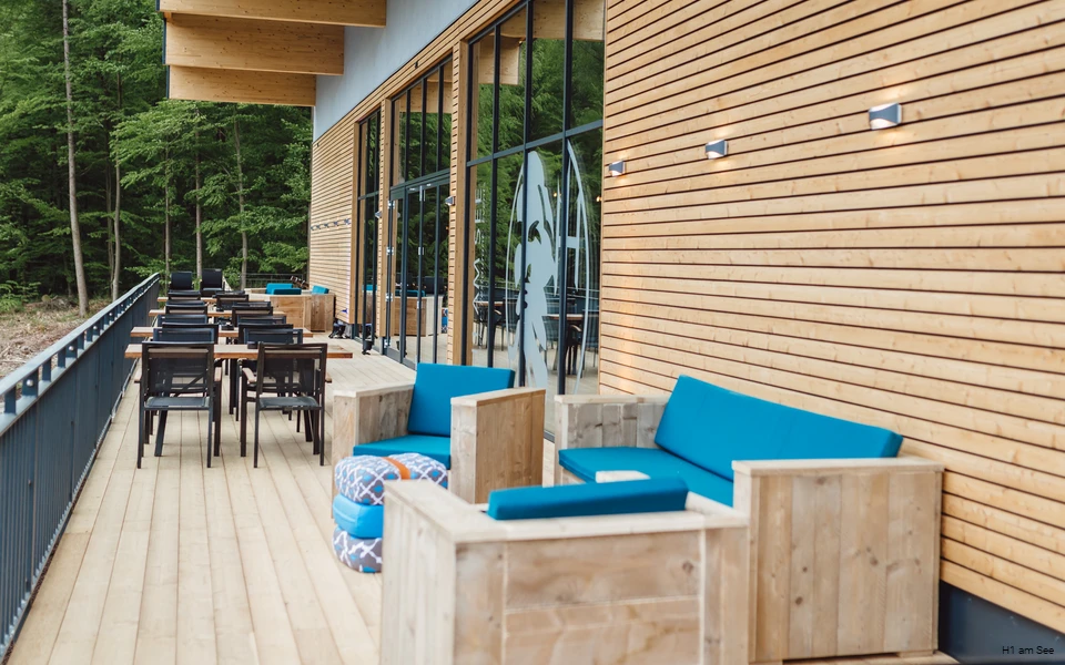 Terrasse vom H1 am See