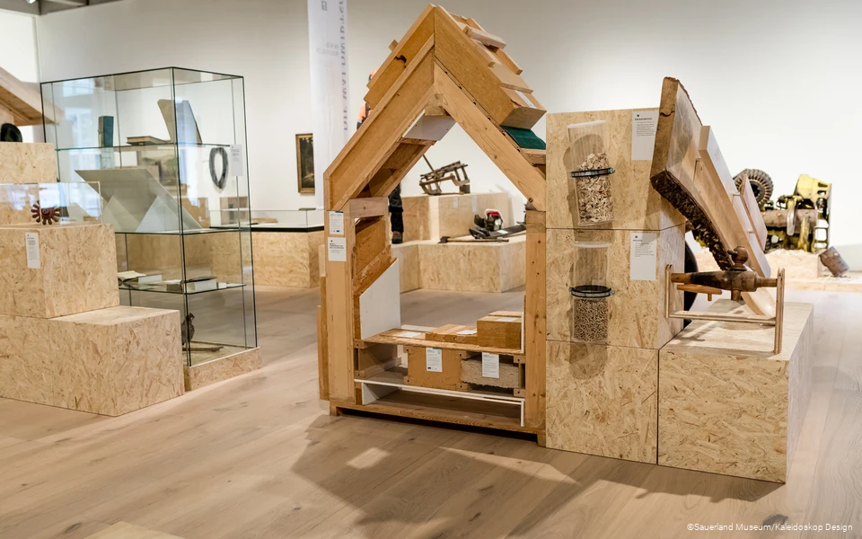 Die Holzwirtschaft im Sauerland nimmt einen großen Stellenwert ein