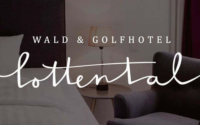 Schriftzug Wald & Golfhotel Lottental