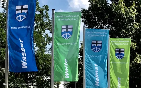 Fahnen Gemeinde Wickede (Ruhr)