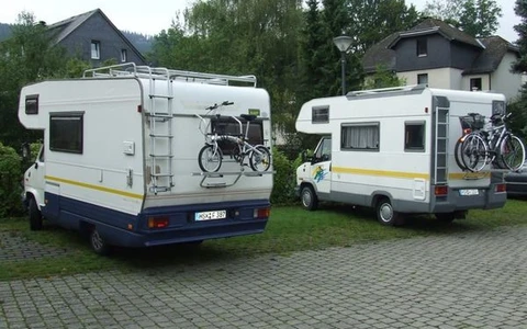 Bestwig, Wohnmobil-Stellplatz in Bestwig-Zentrum