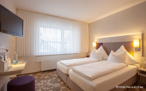 Ansicht eines Zimmers im Hotel Haus Andrea in Winterberg