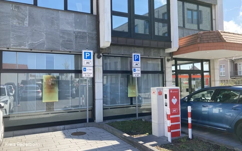 E-Ladesäule am Rathaus  Delbrück