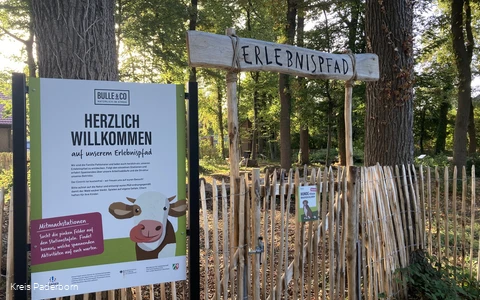 Erlebnispfad "Bulle&Co"  Delbrück-Boke