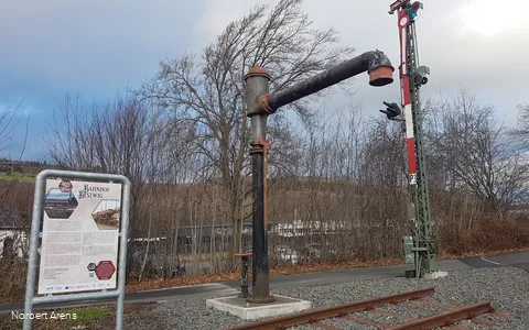Bahn-Wasserkran und Signal Denkmal