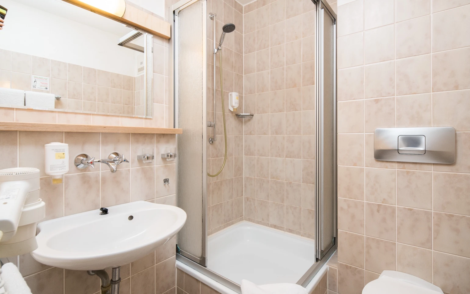 Badezimmer im Hotel Haus Hohenstein