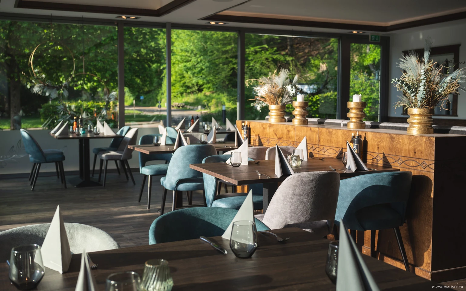 Innenansicht des Restaurants Eleo 1220 in Arnsberg