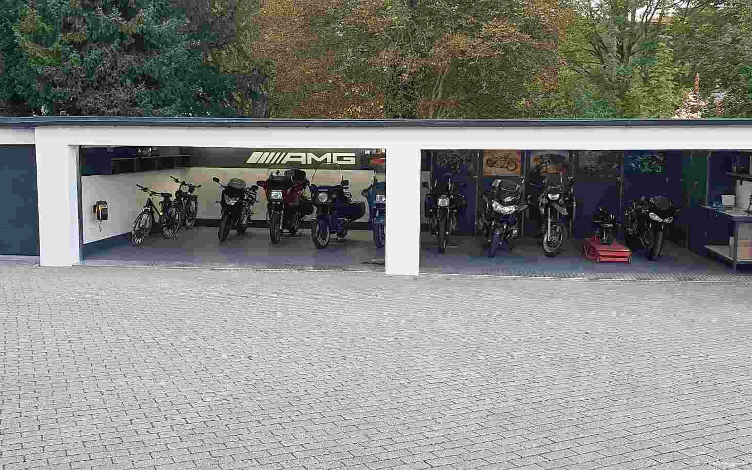 Garage des Hotels Bigger Hof in Olsberg