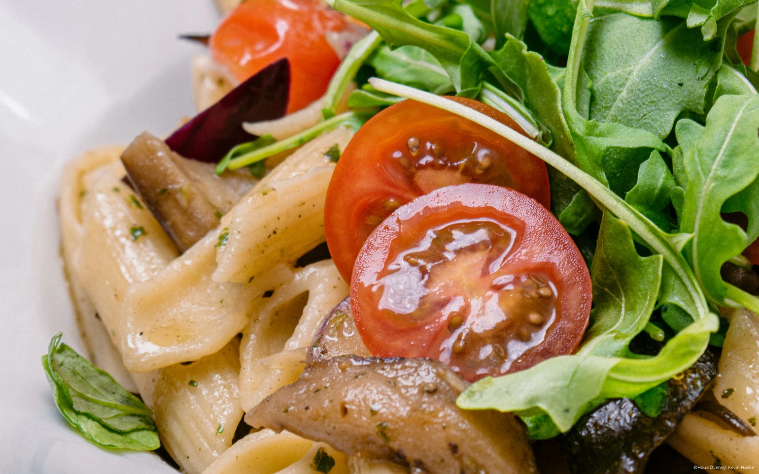 Penne mit mediterranem Gemüse, vegan