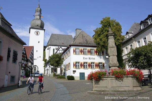 Alter Markt am Glockenturm Arnsberg