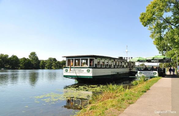 Ansicht des Gastschiff Thetis in Essen-Kettwig