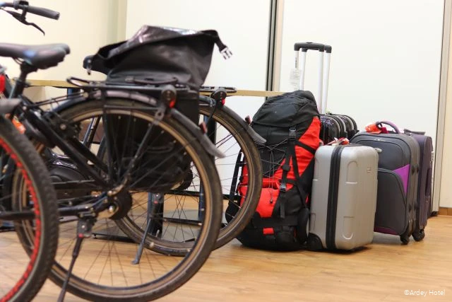 Abstellm&ouml;glichkeiten f&uuml;r Fahrr&auml;der und Gep&auml;ck im Ardey Hotel in Witten