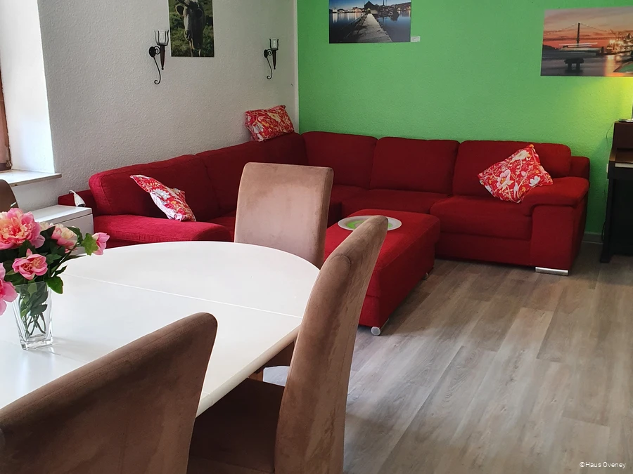 Innenansicht einer Ferienwohnung des Haus Oveney in Bochum