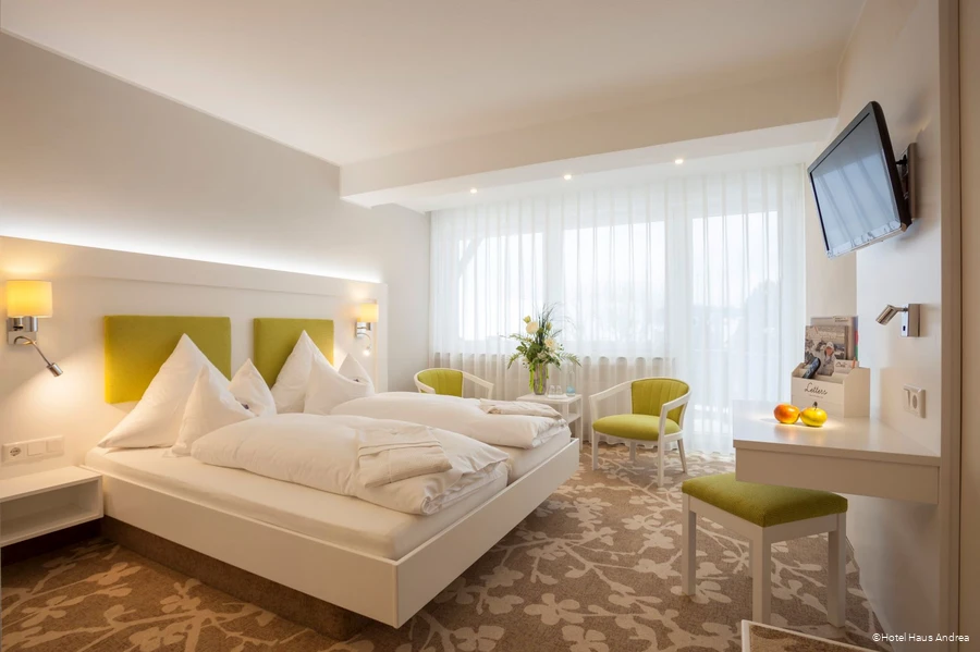 Ansicht eines Zimmers im Hotel Haus Andrea in Winterberg
