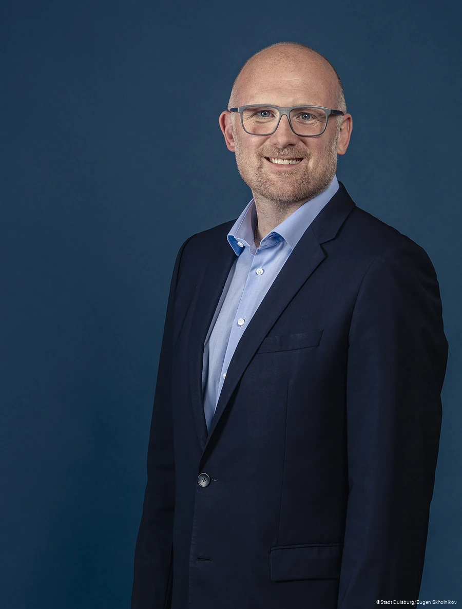 Duisburgs Oberb&uuml;rgermeister S&ouml;ren Link