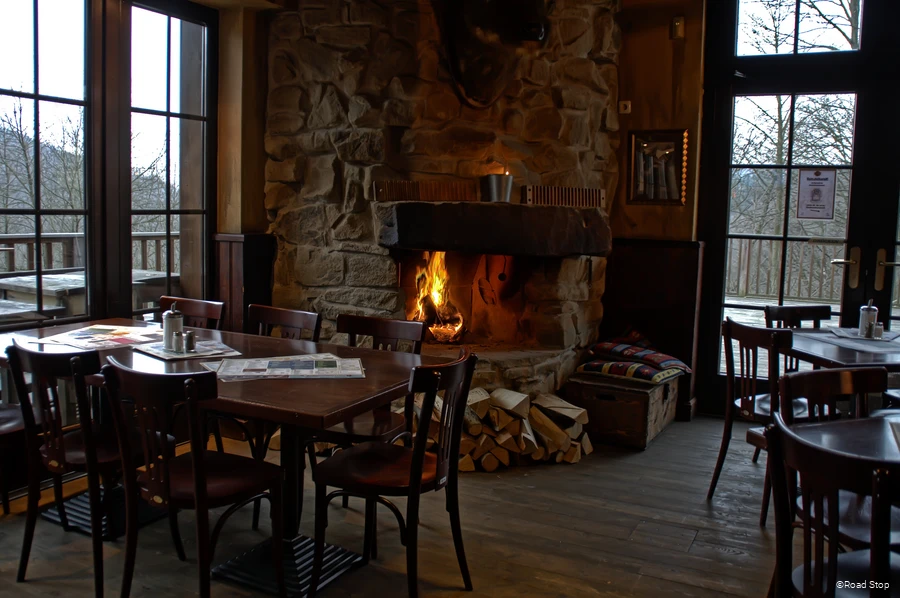 Innenansicht des Road Stop Dortmund