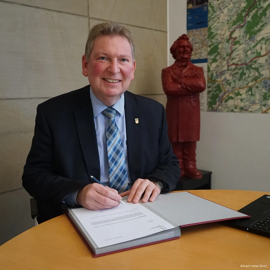 Wetters B&uuml;rgermeister Frank Hasenberg
