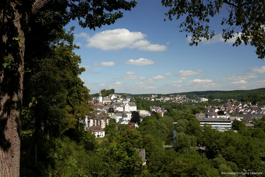 Panoramablick über die Arnsberger Altstadt