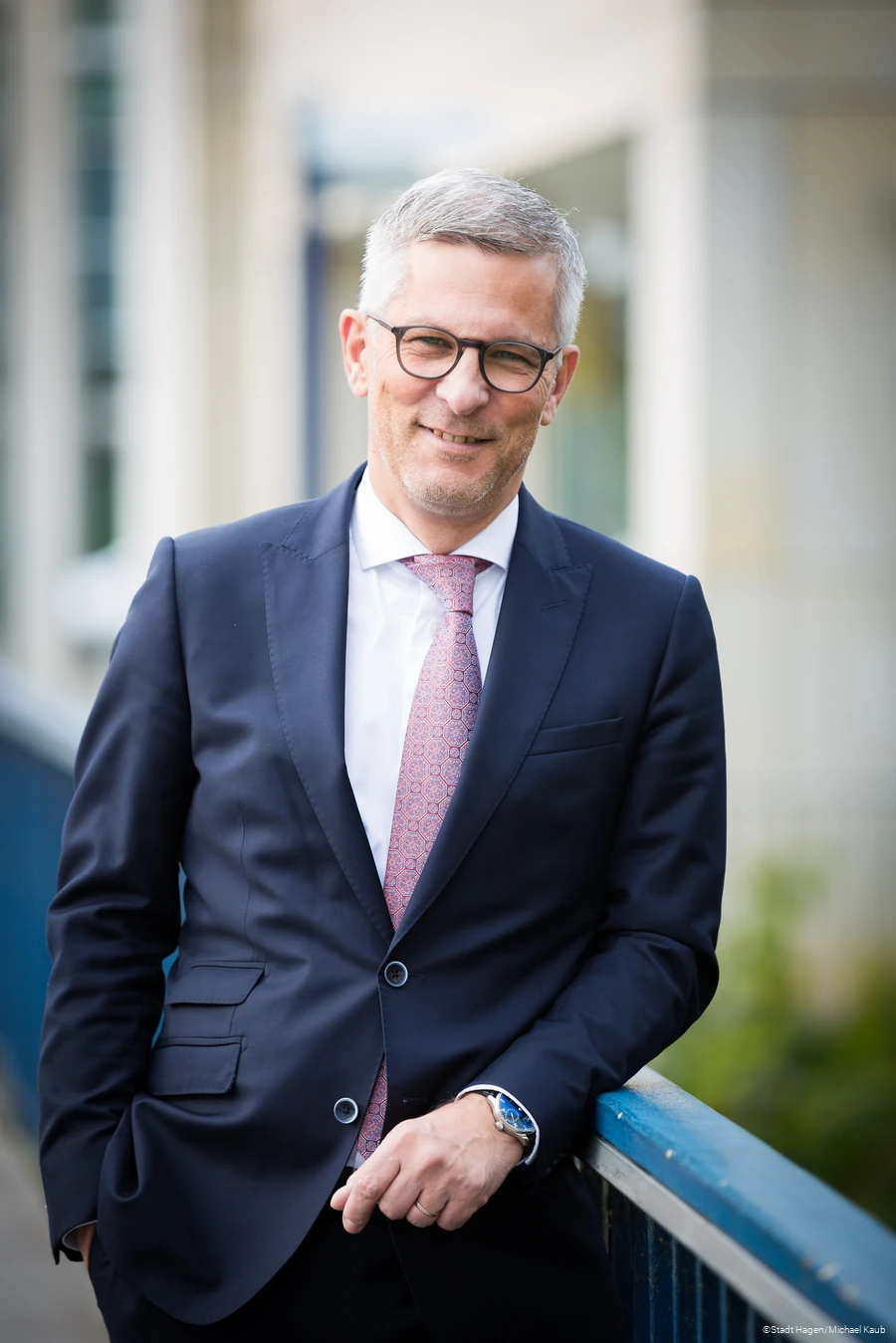 Hagens Oberb&uuml;rgermeister Erik O. Schulz