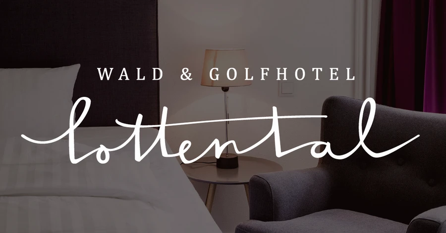 Schriftzug Wald & Golfhotel Lottental