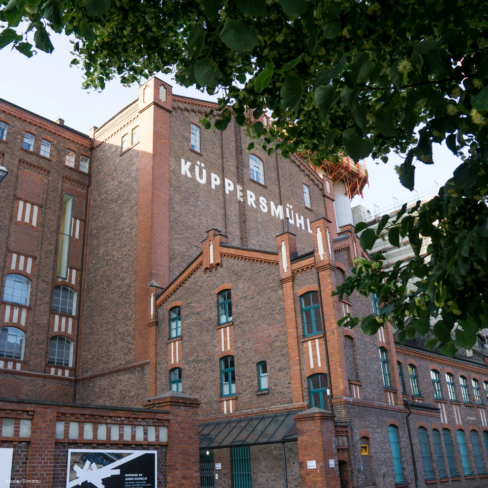 Museum Küppersmühle für Moderne Kunst Frontansicht