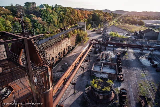 Henrichshütte Vogelperspektive 