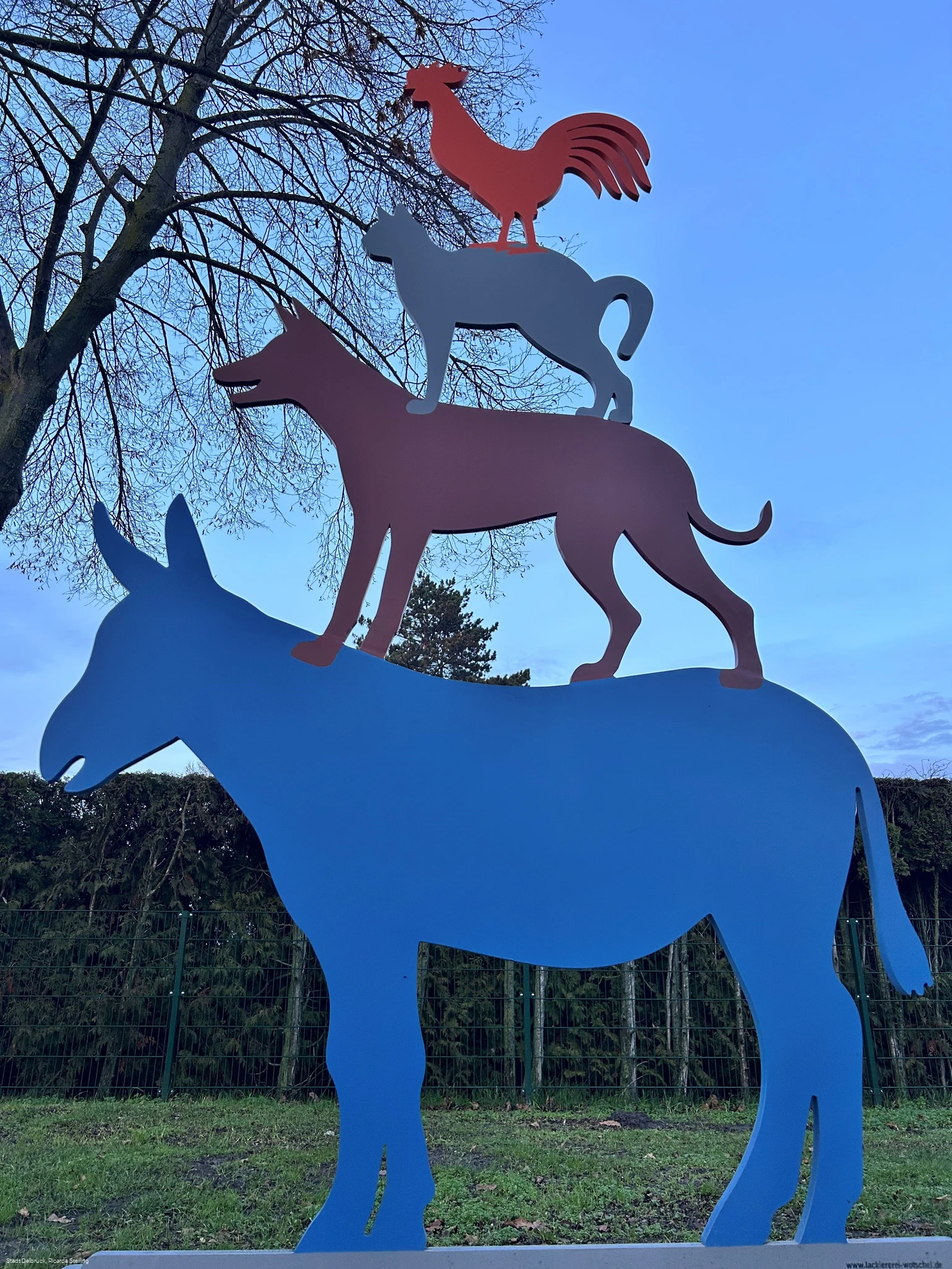 Bremer Stadtmusikanten Skulptur