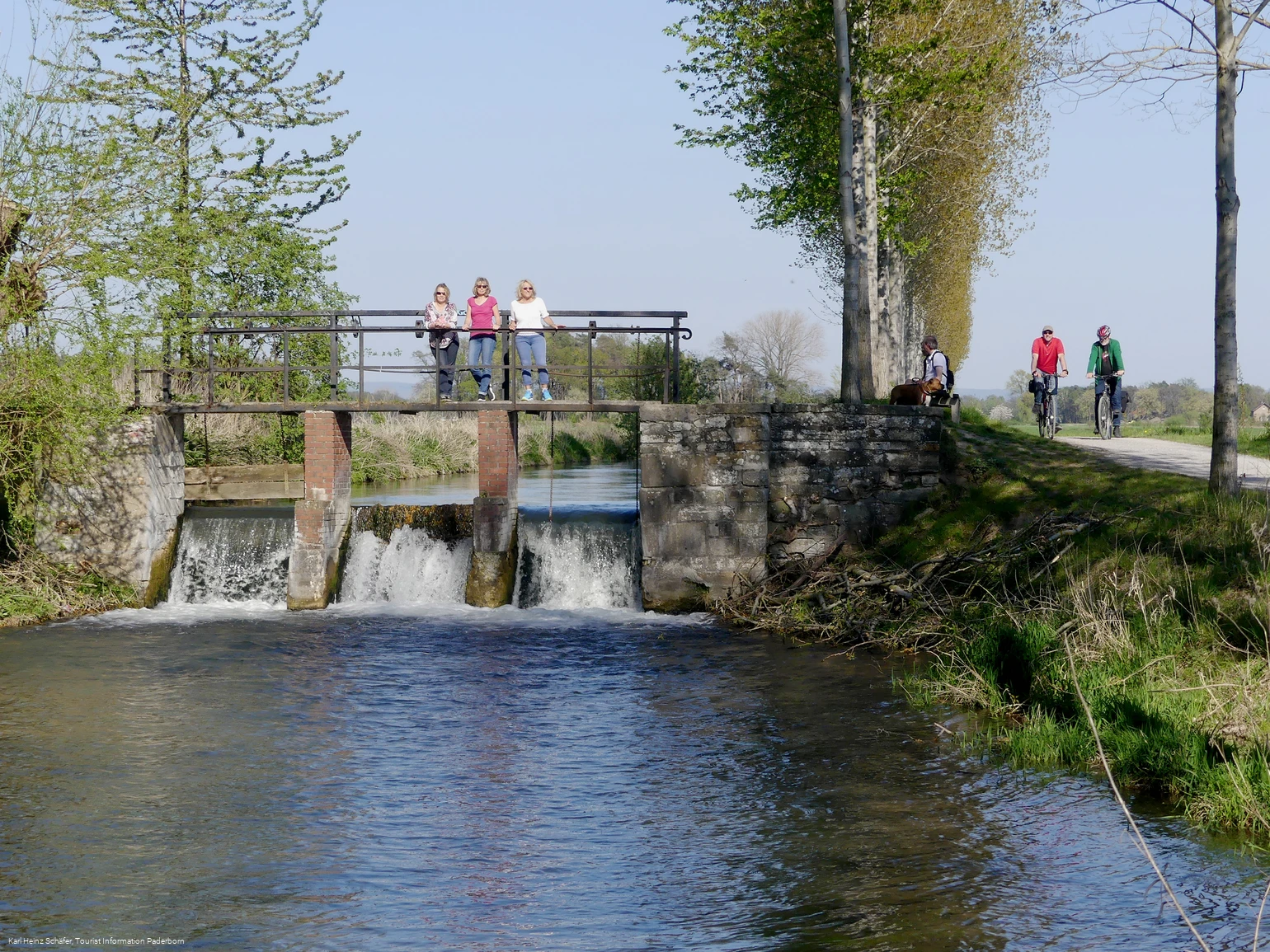 Wehr am Boker Kanal
