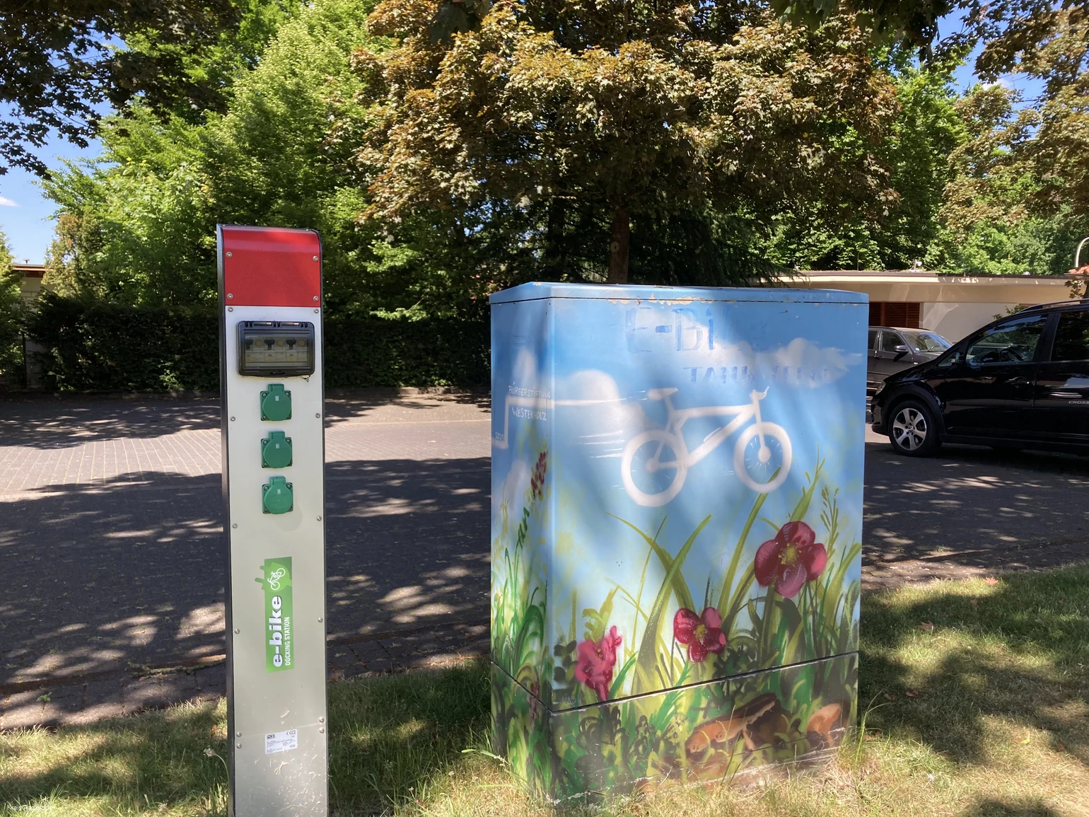 E-Bike-Ladestation  Delbrück-Westenholz