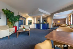 Lobby des Hotel Mirage in Duisburg