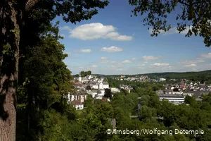Panoramablick über die Arnsberger Altstadt