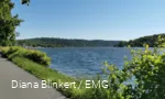 Baldeneysee Promenade am Wehr