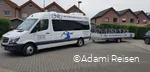Adami Reisen Fahrradtransport mit Anhänger