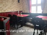 Innenansicht des Restaurants "Zum Markgrafen Fröndenberg"