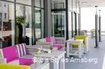 Terrasse des Ibis Styles in Arnsberg