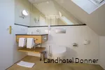 Badezimmer im Landhotel Donner
