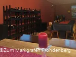 Innenansicht des Restaurants "Zum Markgrafen Fröndenberg"
