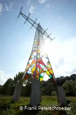 Kunstwerk Leuchtturm am Kunstpfad Ruhr