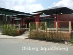 Außenansicht des AquaOlsberg in Olsberg