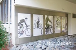 Kunstwerk Moving Bike am Kunstpfad Ruhr