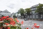 Marktplatz Brilon an der GeoRadroute Ruhr-Eder