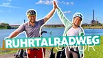 Jochen und Sandra am Ende des RuhrtalRadwegs