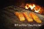 Speisen des Fischhofs Baumüller in Wickede (Ruhr)