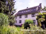 Außenansicht des Hotels zur Flora in Essen