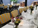 Gedeckter Tisch im Haus Oveney in Bochum