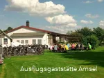 Außenbereich der Ausflugsgaststätte Amsel in Schwerte