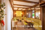 Ansicht des Restaurants im Hotel Haus Andrea in Winterberg