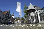 Die Altstadt von Arnsberg mit dem Eingang zum Sauerland Museum