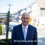 Landrat des Hochsauerlandkreises Dr. Karl Schneider