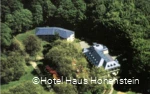 Das Hotel Haus Hohenstein in Witten von oben